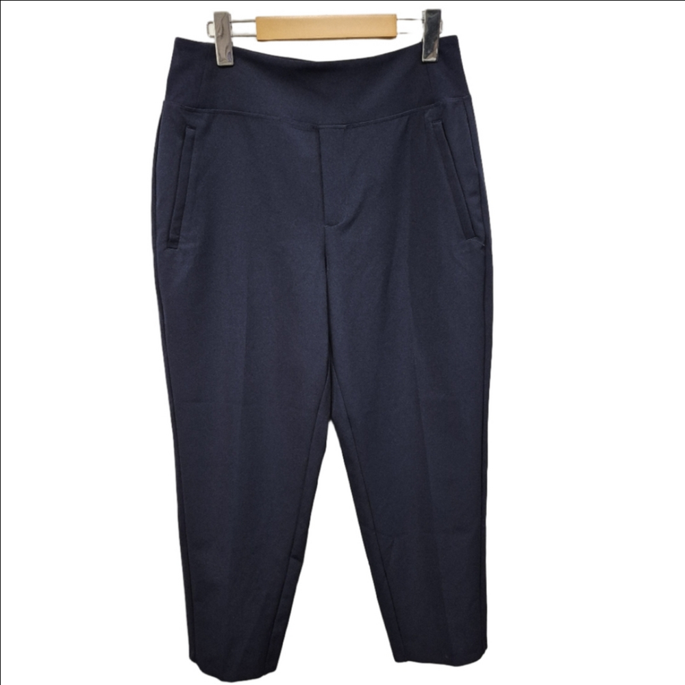 Athleta Brooklyn Navy Blue High Rise Trousers